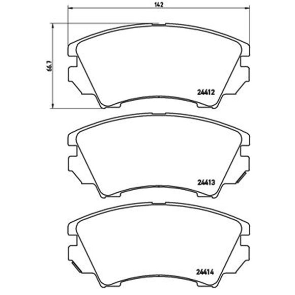 Klocki Brembo Xtra