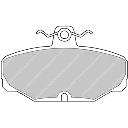 Klocki Ferodo DS 3000 - FCP408R