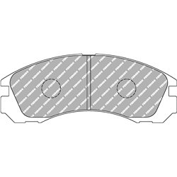 Klocki Ferodo DS 3000 - FCP765R