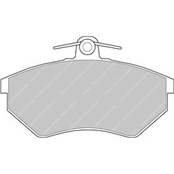 Klocki Ferodo DS 3000 - FCP774R