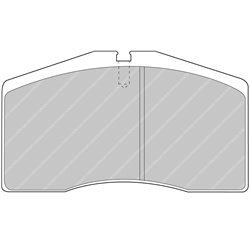 Klocki Ferodo DS 3000 - FCP891R