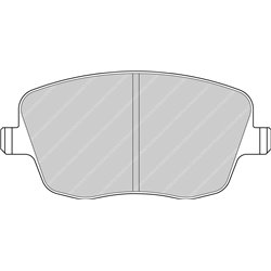 Klocki Ferodo DS 3000 - FCP1419R