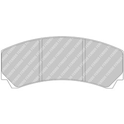 Klocki Ferodo DS 3000 - FRP3091R