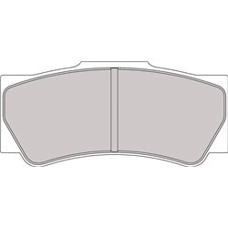 Klocki Ferodo DS 3000 - FRP3117R