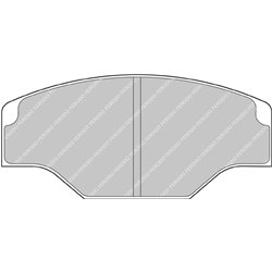 Klocki Ferodo Racing DS1.11 - FRP201W