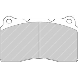 Klocki Ferodo Racing DS1.11 - FRP3067W