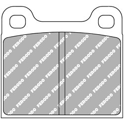 Klocki Ferodo Racing DSUNO - FCP2Z