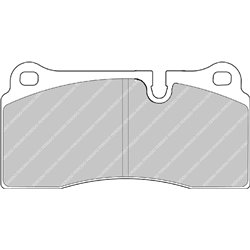 Klocki Ferodo Racing DSUNO - FRP3028Z