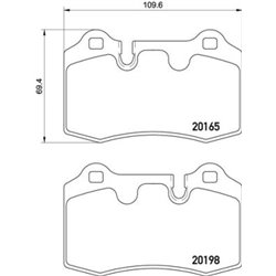 Klocki Brembo - P 02 003