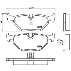 Klocki Brembo