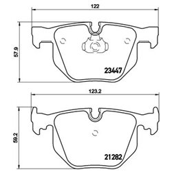 Klocki Brembo - P 06 029