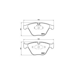 Klocki Brembo - P 06 031