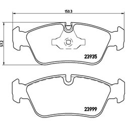 Klocki Brembo - P 06 035