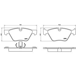 Klocki Brembo - P 06 060