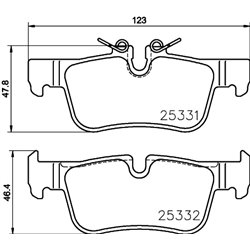 Klocki Brembo - P 06 094