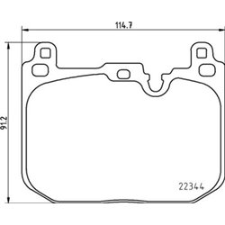 Klocki Brembo - P 06 097