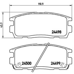 Klocki Brembo