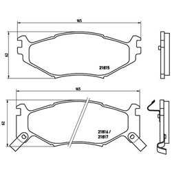 Klocki Brembo - P 11 007