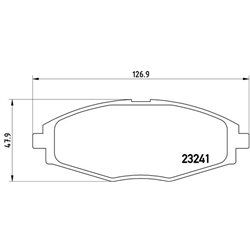 Klocki Brembo - P 15 006