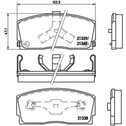 Klocki Brembo