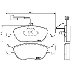 Klocki Brembo - P 23 071