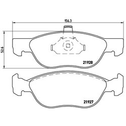 Klocki Brembo - P 23 081