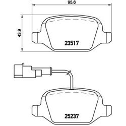 Klocki Brembo - P 23 131