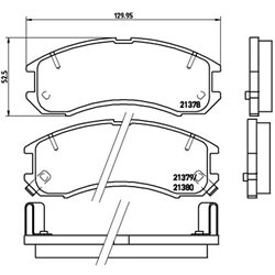 Klocki Brembo