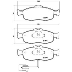 Klocki Brembo