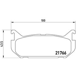 Klocki Brembo - P 24 036