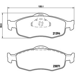 Klocki Brembo