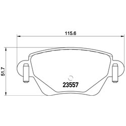 Klocki Brembo - P 24 059