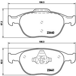 Klocki Brembo - P 24 071