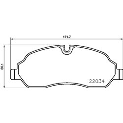Klocki Brembo - P 24 171