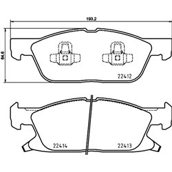 Klocki Brembo