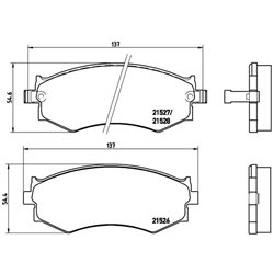 Klocki Brembo - P 30 002