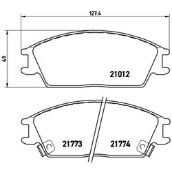 Klocki Brembo - P 30 024
