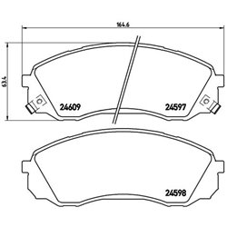 Klocki Brembo - P 30 041