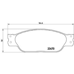 Klocki Brembo - P 36 016