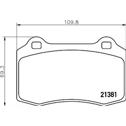 Klocki Brembo - P 36 020