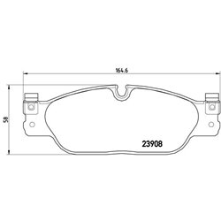 Klocki Brembo - P 36 021