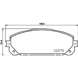 Klocki Brembo - P 37 021