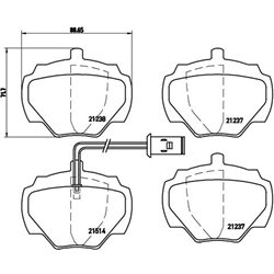 Klocki Brembo