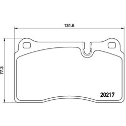 Klocki Brembo - P 44 018