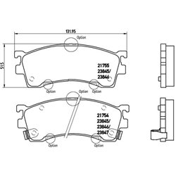Klocki Brembo - P 49 023