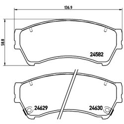 Klocki Brembo