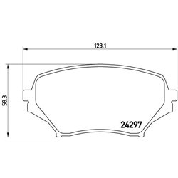 Klocki Brembo - P 49 043