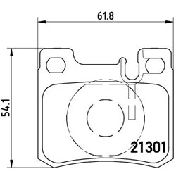 Klocki Brembo - P 50 012