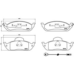 Klocki Brembo - P 50 039
