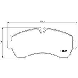 Klocki Brembo - P 50 059